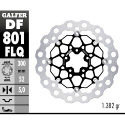 Disque de frein Galfer flottant cubiq
