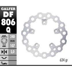 Disque de frein Galfer fixe cubiq