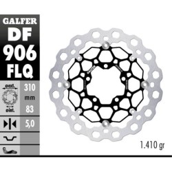 Disque de frein Galfer flottant cubiq