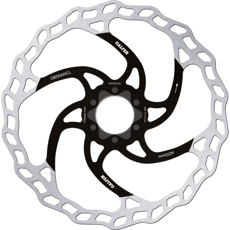 Disque de frein Galfer wave 203x1.8mm centerlock