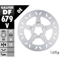 Disque de frein Galfer fixe rond