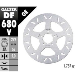 Disque de frein Galfer fixe rond