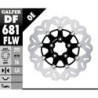 Disque de frein Galfer flottant wave centre acier