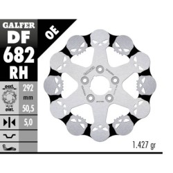 Disque de frein Galfer fixe skull