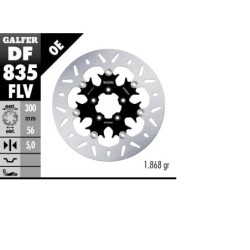Disque de frein Galfer flottant rond