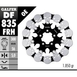 Disque de frein Galfer flottant skull