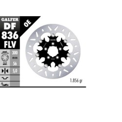 Disque de frein Galfer flottant rond