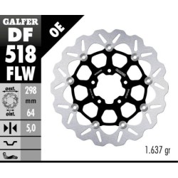 Disque de frein Galfer flottant wave