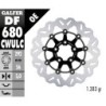 Disque de frein Galfer flottant wave noir