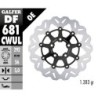 Disque de frein Galfer flottant wave noir