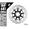 Disque de frein Galfer flottant wave noir