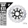 Disque de frein Galfer flottant wave noir