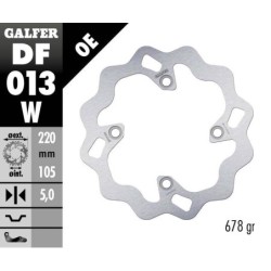 Disque de frein Galfer wave fixe