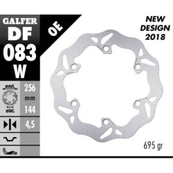 Disque de frein Galfer wave fixe