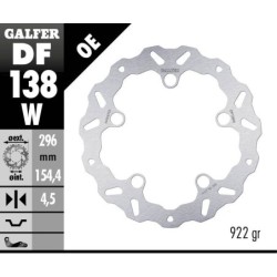 Disque de frein Galfer wave fixe