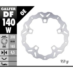 Disque de frein Galfer wave fixe