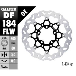 Disque de frein Galfer wave flottant