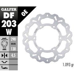 Disque de frein Galfer wave fixe