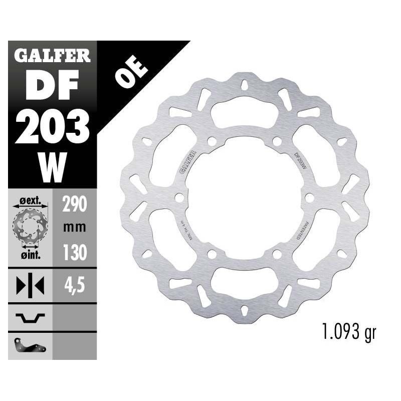 Disque de frein Galfer wave fixe Disque de frein Galfer wave fixe