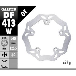 Disque de frein Galfer wave fixe