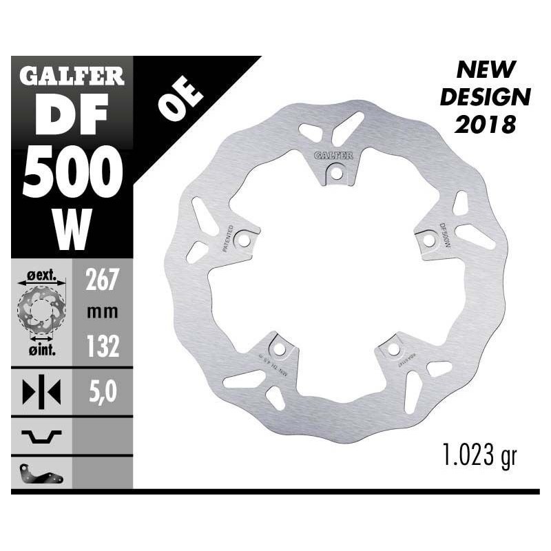 Disque de frein Galfer wave fixe Disque de frein Galfer wave fixe