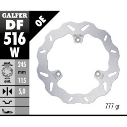 Disque de frein Galfer wave fixe