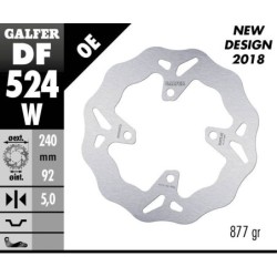 Disque de frein Galfer wave fixe