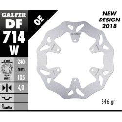 Disque de frein Galfer wave fixe
