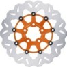 Disque de frein Galfer flottant wave orange