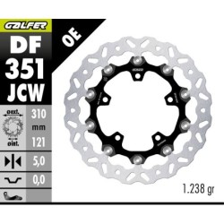 Disque de frein Galfer wave flottant