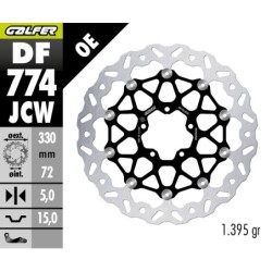 Disque de frein Galfer wave flottant