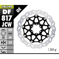 Disque de frein Galfer wave flottant