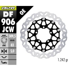 Disque de frein Galfer wave flottant