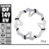 Disque de frein Galfer fixe wave rainuré
