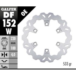 Disque de frein Galfer fixe wave
