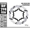 Disque de frein Galfer flottant wave rainuré