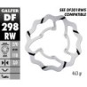Disque de frein Galfer fixe wave rainuré