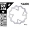 Disque de frein Galfer fixe wave