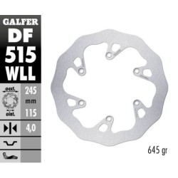Disque de frein Galfer fixe wave fixe