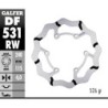 Disque de frein Galfer fixe wave rainuré