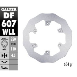 Disque de frein Galfer fixe wave fixe