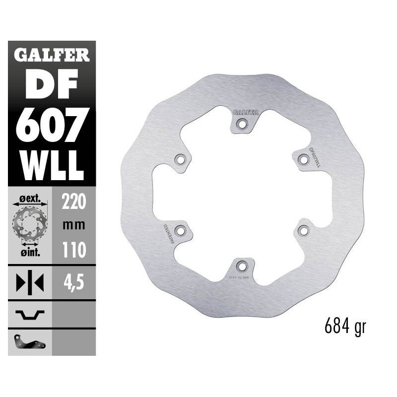 Disque de frein Galfer fixe wave fixe Disque de frein Galfer fixe wave fixe