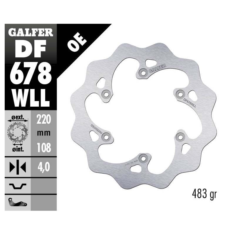 Disque de frein Galfer fixe wave fixe Disque de frein Galfer fixe wave fixe