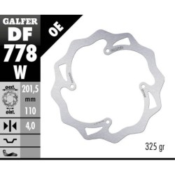 Disque de frein Galfer fixe wave
