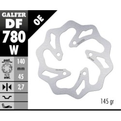 Disque de frein Galfer fixe wave