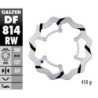 Disque de frein Galfer fixe wave rainuré