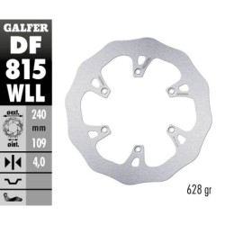 Disque de frein Galfer fixe wave fixe