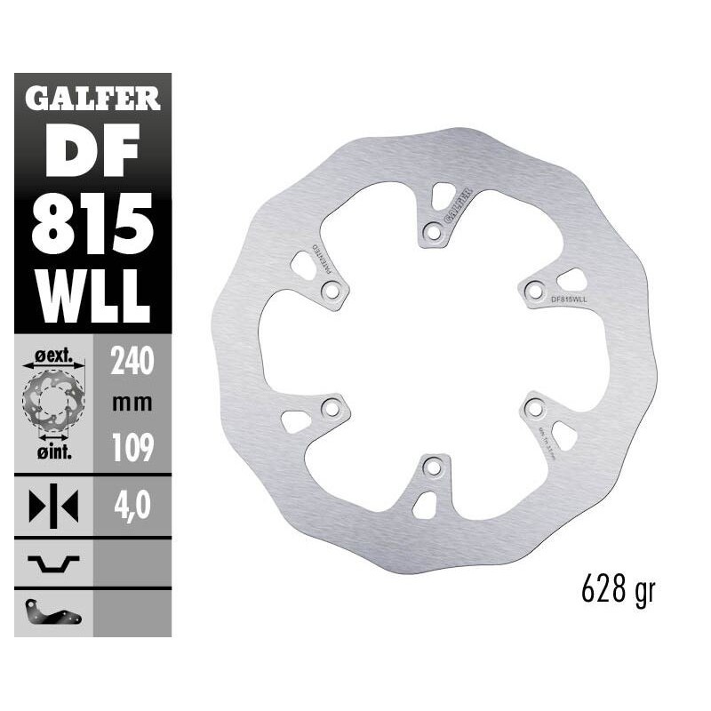 Disque de frein Galfer fixe wave fixe Disque de frein Galfer fixe wave fixe