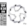 Disque de frein Galfer fixe wave rainuré