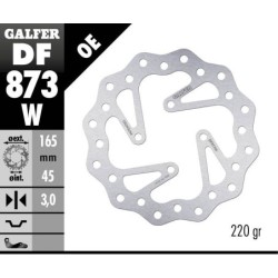 Disque de frein Galfer fixe wave 165mm